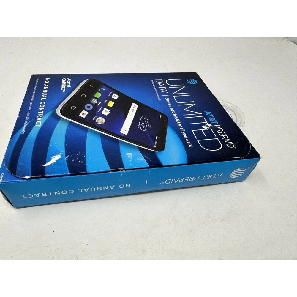 Brand New, AT&T Prepaid Alcatel Cameox Phone